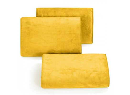 Ręcznik szybkoschnący AMY 70 x 140 cm musztardowy
