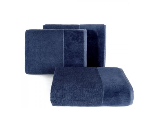 Ręcznik kąpielowy Lucy 50 x 90 cm granatowy