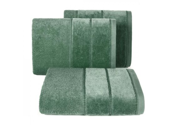 Ręcznik Mari 50 x 90 cm butelkowy zielony