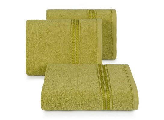 Ręcznik frotte Lori 70 x 140 cm oliwkowy
