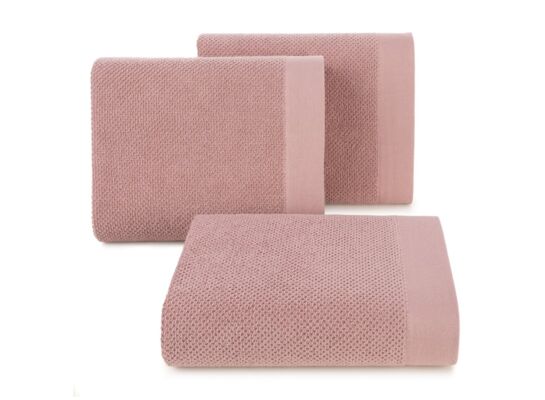 Ręcznik Riso 50 x 90 cm pudrowy róż