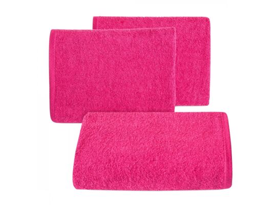 Ręcznik kąpielowy gładki 50 x 100 cm amarantowy