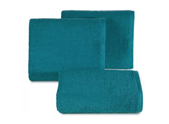 Ręcznik kąpielowy gładki 70 x 140 cm turkusowy
