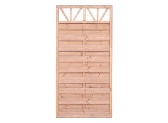 Płot z ornamentem W 90 x 180 cm modrzew