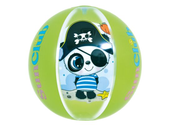 Piłka plażowa dmuchana Panda śr. 40 cm zielona