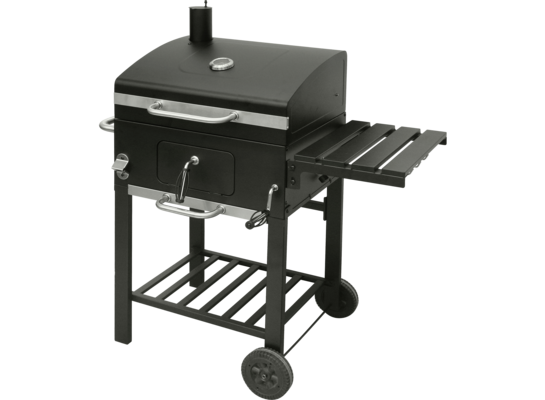 Grill węglowy z rusztem żeliwnym i pokrowcem Landmann