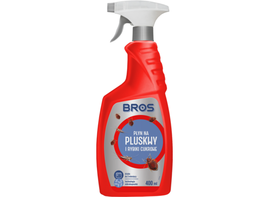 Płyn na pluskwy i rybiki cukrowe 400 ml BROS