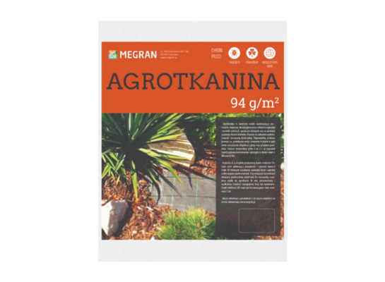 Agrotkanina 94 g/m² czarna 1,6 x 100 m