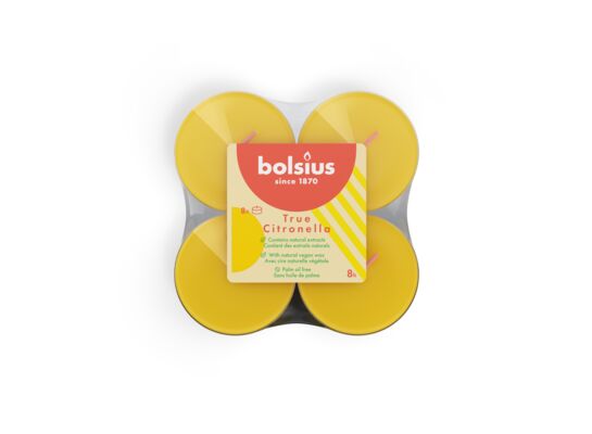 Świeca zapachowa Maxi Light 8 h 8 sztuk TS Citronella