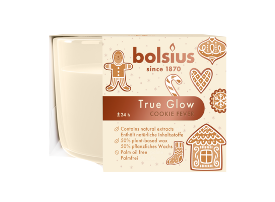 Świeca zapachowa w szkle 63/90 TS Krem nugatowy