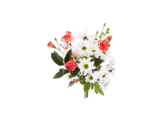 Bukiet 8, żywych kwiatów mix dł.50 cm