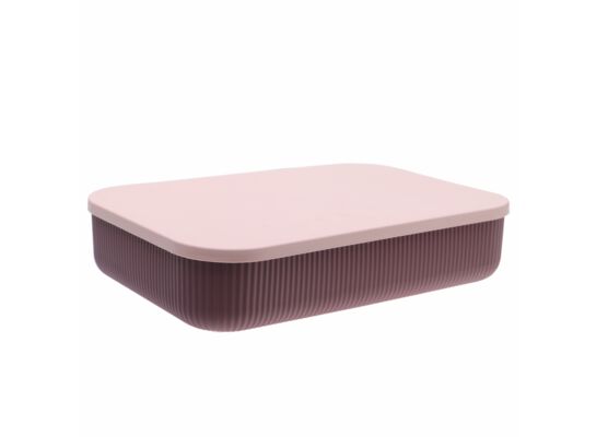 Organizer z pokrywką Lotos 6,8 l śliwka