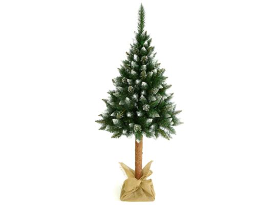 Choinka sztuczna na pniu sosna diamentowa 220 cm