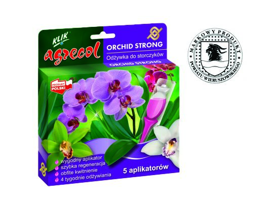 Odżywka do storczyków ORCHID Strong 5 x 30 ml Agrecol