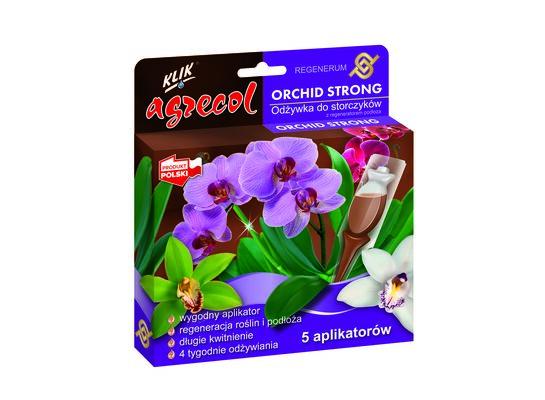 Nawóz do storczyków Orchid Strong REGENERUM 5 x 30 ml Agrecol