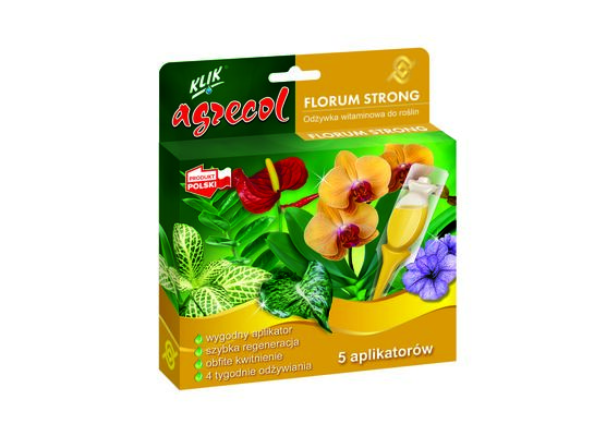 Odżywka witaminowa FLORUM Strong 5 x 30 ml Agrecol