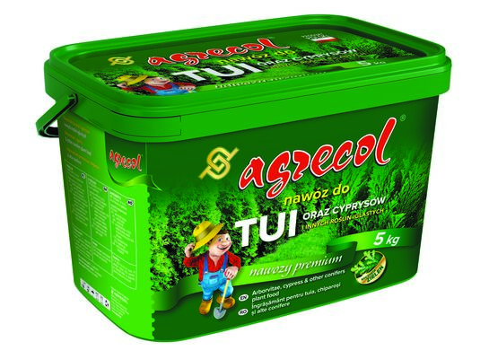 Nawóz do tui oraz cyprysów 5 kg Agrecol