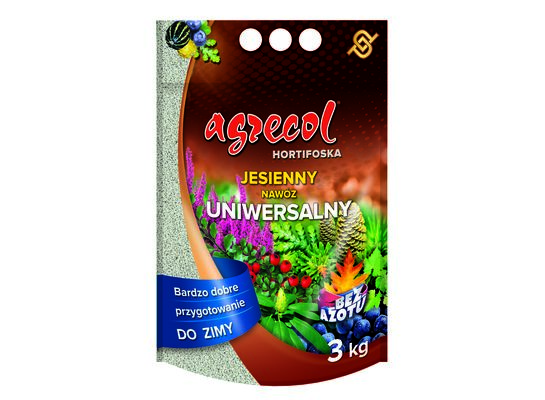 Nawóz Hortifoska jesienna uniwersalna 3 kg Agrecol
