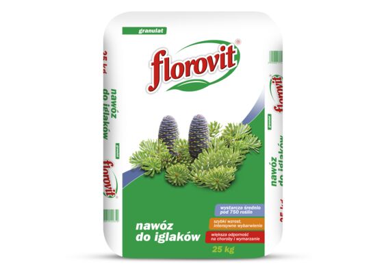 Nawóz do roślin iglastych worek 25 kg Florovit