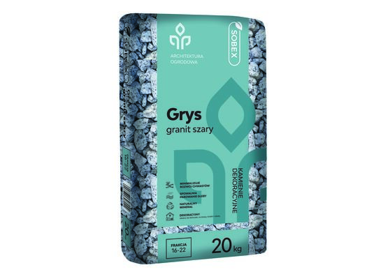 Grys granit szary 20 kg (16-22) Sobex