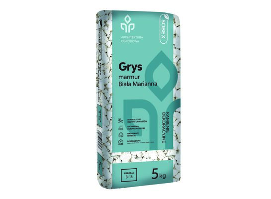 Grys marmur Biała Marianna 5 kg (8-16) Sobex