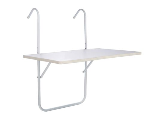 Stolik balkonowy biały