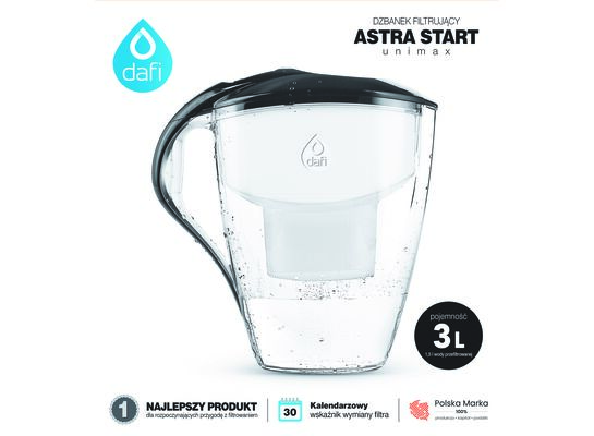 Dzbanek filtrujący Astra Start Unimax 3 l Dafi