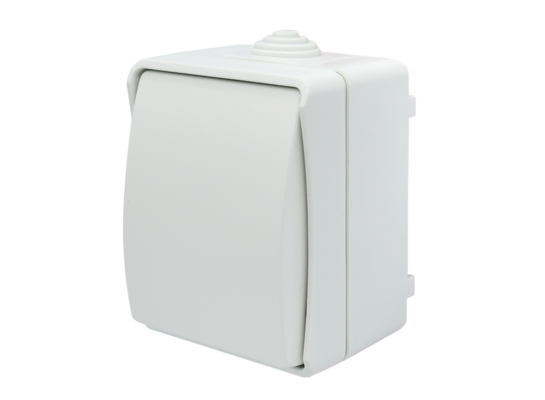 Łącznik uniwersalny Aqua Plus IP54 biały