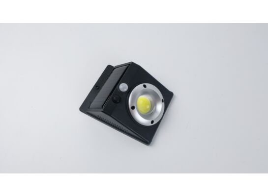 Kinkiet solarny czarny