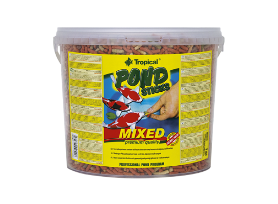 Pokarm dla ryb pływający Pond sticks mixed 5 l / 430 g Tropical