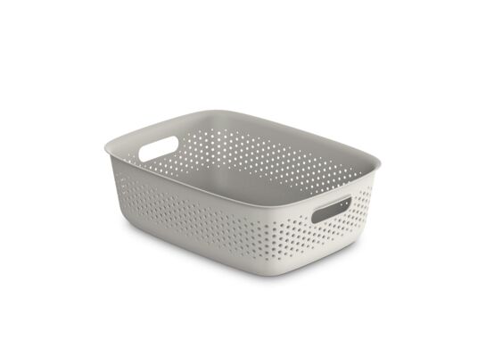 POJEMNIK OPENSTORE 39X29X13CM 10L BEŻOWY (5510)