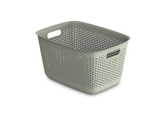 Pojemnik OpenStore 17 l 39 x 29 x 22 cm Basket sage green szałwiowy