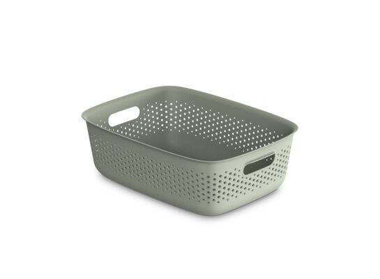 POJEMNIK OPENSTORE 39X29X13CM 10L SZAŁWIOWY (5510)