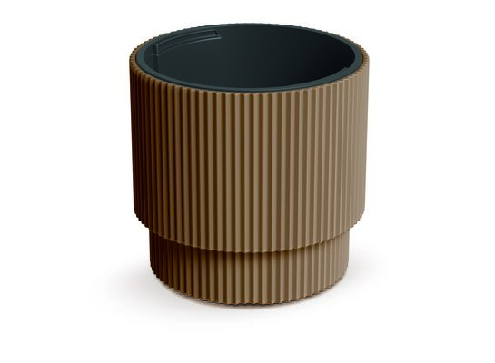 Doniczka Milly 39,5 x 37,5 cm rustykalna cegła