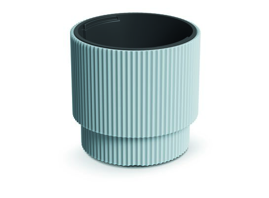 Doniczka Milly 29,8 x 28,5 cm jasny szary