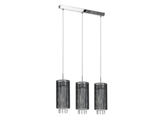 Lampa wisząca Lana 3 x E14 czarny