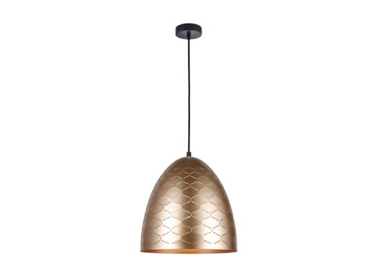 Lampa wisząca Leilani 1 x E27 szary