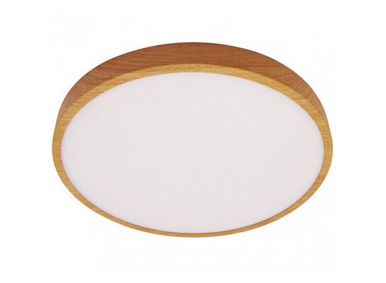 Plafon LED Riberio 30 W drewniany