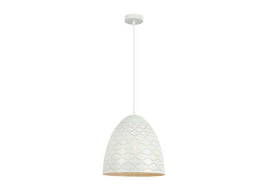Lampa wisząca Leilani 1 x E27 biały
