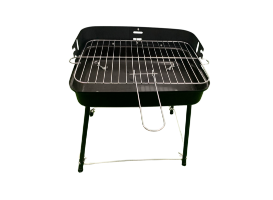 Grill węglowy 33,5 x 24 cm czarny