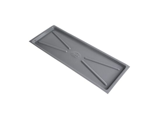 Tacka do suszarki 19 x 51 cm srebrna