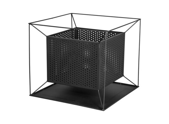 Palenisko stalowe z osłoną ażurową Moss