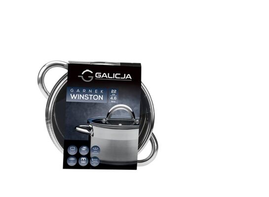 Garnek WINSTON 26 cm/7 l