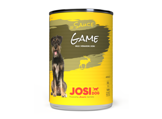 Karma mokra JosiDog dziczyzna w sosie 415 g JOSERA