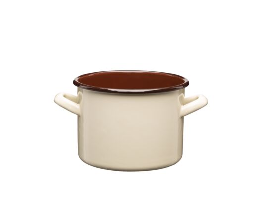 Garnek emaliowany gładki GORDON 16 cm/2,4 l