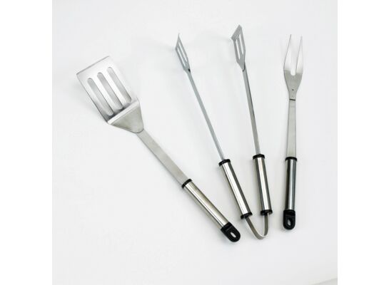 Sztućce do grilla 3-częściowe INOX