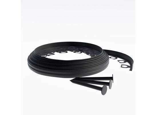 Obrzeża ogrodowe elastyczne 10 mb + kołki