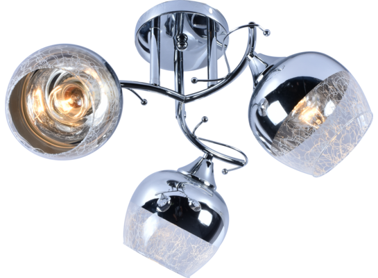 Żyrandol Olmi 3 x E27 chrom