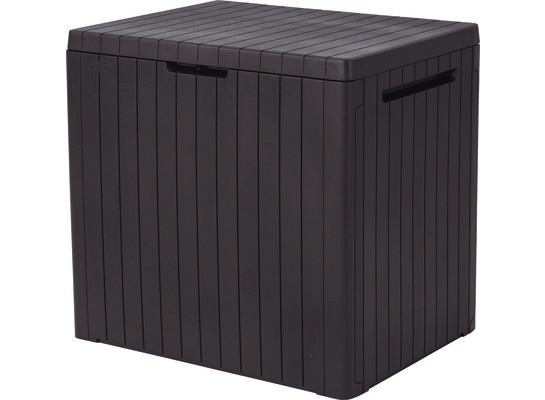 Skrzynia ogrodowa City storage box 113 L brązowa Keter
