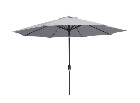 Parasol ogrodowy uchylny szary